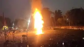 RAVAN DAHAN IN KANDOLI NAGROTA 👹👹 #dussehra #diwali  #diwalispecial #video #viralvideos