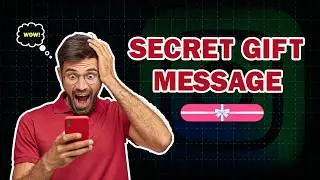 How to send secret gift message in instagram