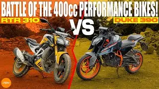 TVS Apache RTR310 vs KTM Duke 390: Which sub-400cc sportsbike reigns supreme? | UpShift