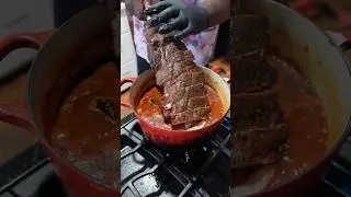 Smoked Italian baby back ribs & pasta? Mama Mia! #ribs #bbq #grilling #braising #barbecue #italian