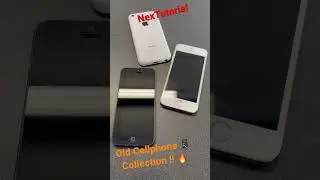 Old Cellphone Collection!! iPhone 1st , 2nd Gen & More!!! Check out My YouTube channel 😉
