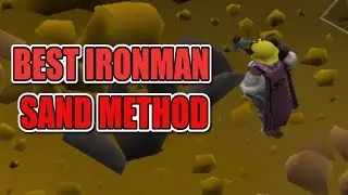 FASTEST IRONMAN BUCKETS OF SAND! #36 (Ironman OSRS)