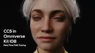 Character Creator CC5 rendered in NVIDIA Omniverse Kit