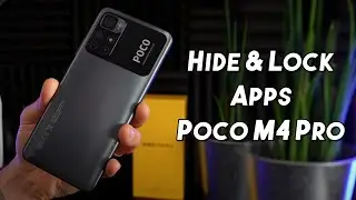 How to Hide & Lock Apps on POCO M4 Pro 5G l Hide Apps in Poco 2022