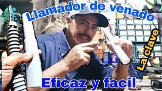 LLAMADOR DE VENADO EFECTIVO ATRAYENTE DE VENADO CENTROAMERICA Y EU COMO HACER EL LLAMADOR DE VENADO