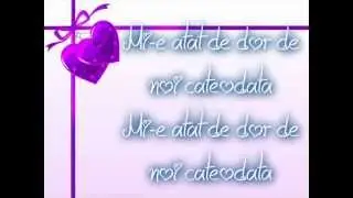Dj Project feat. Giulia - Mi-e dor de noi [Lyrics]