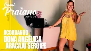 Acordando a Dona Angélica em Aracaju Sergipe  quarto de hotel
