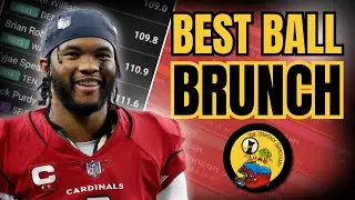 Best Ball Brunch | Preseason Reaction & fantasy football strategy