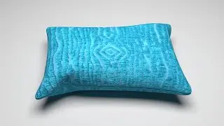 Pillow 3d modelling in 3ds max
