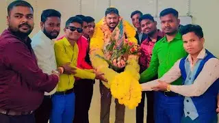 Grand Welcome to Jogendra Kumar Patra in Gondia Maharashtra Team.