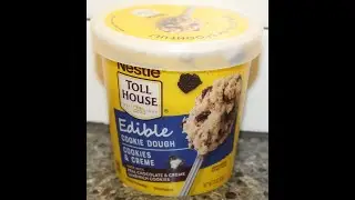 Nestle Toll House Edible Cookie Dough: Cookies & Crème Review