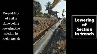 Pipeline Laying # Lowering of Section.