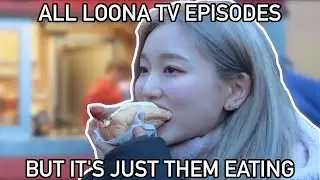 all loona tv episodes but it's just them eating