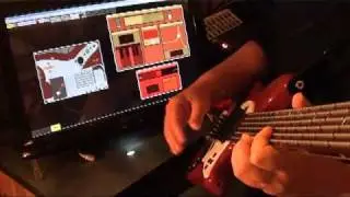 Patch demo for RB3 Mustang midi guitar in Usine