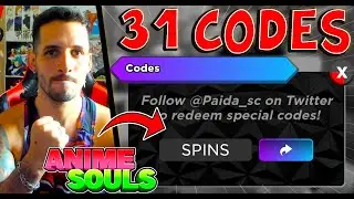 31 CODIGOS DE ANIME SOULS SIMULATOR CODES ROBLOX