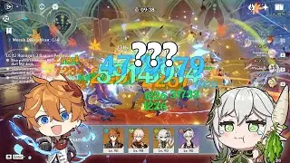 CHILDE C0 INTERGRASSIONAL WITH NAHIDA | Spiral Abyss Floor 12 First Half | Genshin Impact