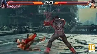 Tekken 7  Jin VS Xiaoyu Character Gameplay PS4, PC , XO
