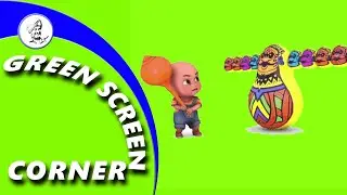 Dussehra Green Screen Corner 010 Video Chrome Key Animation Vijayadashami Ravan - Upinder Bir Singh