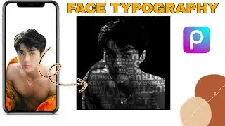 TUTORIAL EDIT TYPOGRAPHY WAJAH VIRAL DI TIKTOK MENGGUNAKAN PICSART