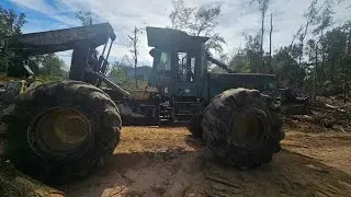 John Deere in the woods #logging #axmen #backwoods #nashville