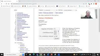 Finding the Critical Value in a Student-T Distribution