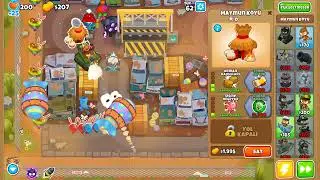 Bloons TD 6  NEW MAP DEFLATİON 100 ROUND