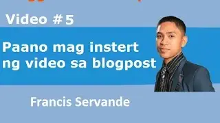 How to insert youtube video in your blogpost