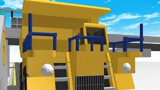 mining dump truck :Draw Bricks