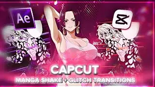Advance Manga Glitch + Shake Tutorial Like AE - CAPCUT Tutorial