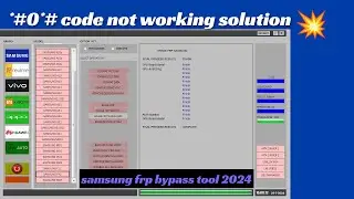 SAMSUNG FRP ENABLE ADB TOOL V1.1 | SAMSUNG FRP BYPASS 2024 | Erase FRP New OS | Erase FRP (Samsung)