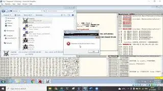 OllyDBG demo for cracking password by bypassing the password check