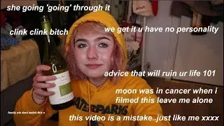 getting wine drunk and giving bad advice at 2am