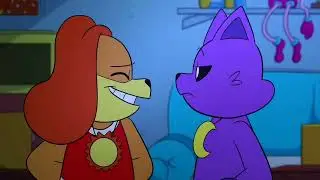 🌈✨Hide and Sleep - Dogday & Catnap mini clip Fandub {Smiling Critters}