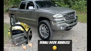 ANOTHER U-PULL IT SCORE FOR THE SIERRA! (DENALI DOOR HANDLES) SUPER RARE COLOR 😟🫢