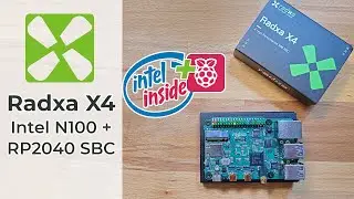 Radxa X4 - Powerhouse x86 SBC with onboard Raspberry Pi Pico!