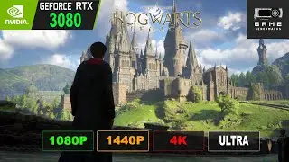 RTX 3080 | HOGWARTS LEGACY | 1080P | 1440P | 4K | Ultra Settings | RT | DLSS Benchmark
