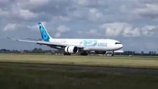 Airbus house livery A330neo visit AMS