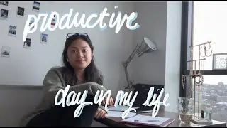 productive day as a business student | northeastern university