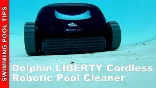 Dolphin LIBERTY 200 Cordless Robotic Pool Cleaner Full Review
