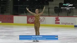 Eva-Lotta Kiibus – 2021/2022 Estonian Figure Skating Championships FS