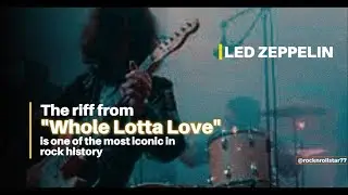 The Riff From Whole Lotta Love  #ledzeppelin