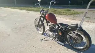 Чоппер ИЖ Юпитер | old school chopper custom