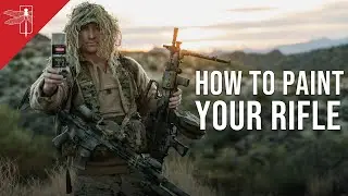 HOW TO PAINT YOUR RIFLE - TRAVIS HALEY