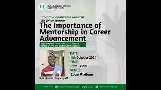 THE IMPORTANCE OF MENTORSHIP IN CAREER ADVANCEMENT
