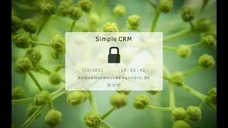 Introduction au contenu d'une fiche de Contact dans Simple CRM 10