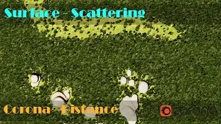 3ds Max Corona Distance | Surface Scattering