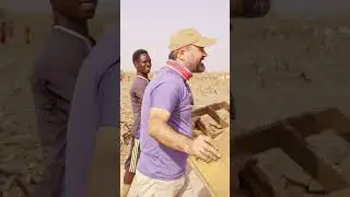 Afrika'da Kerpiçten Tuğla Yapımı