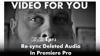 How to Re-Sync Unlinked Deleted Audio & Video in Adobe Premiere