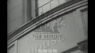 Soho Restaurant Exteriors, 1940s - Archive Film 1064423