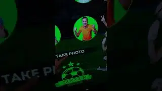 Augmented Reality Photobooth. SelfieAR Software by Proevent.rent, Football, Soccer theme